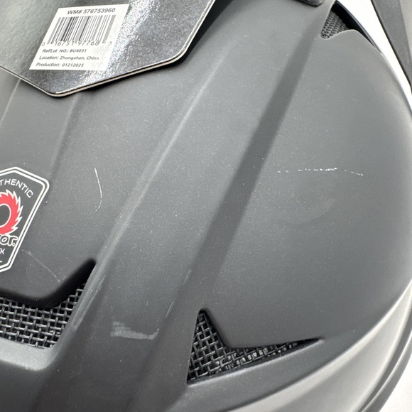 Razor Authentic Black-Label Motorcycle Full-Face Helmet Size Medium Model 97768 - Picture 5 of 13